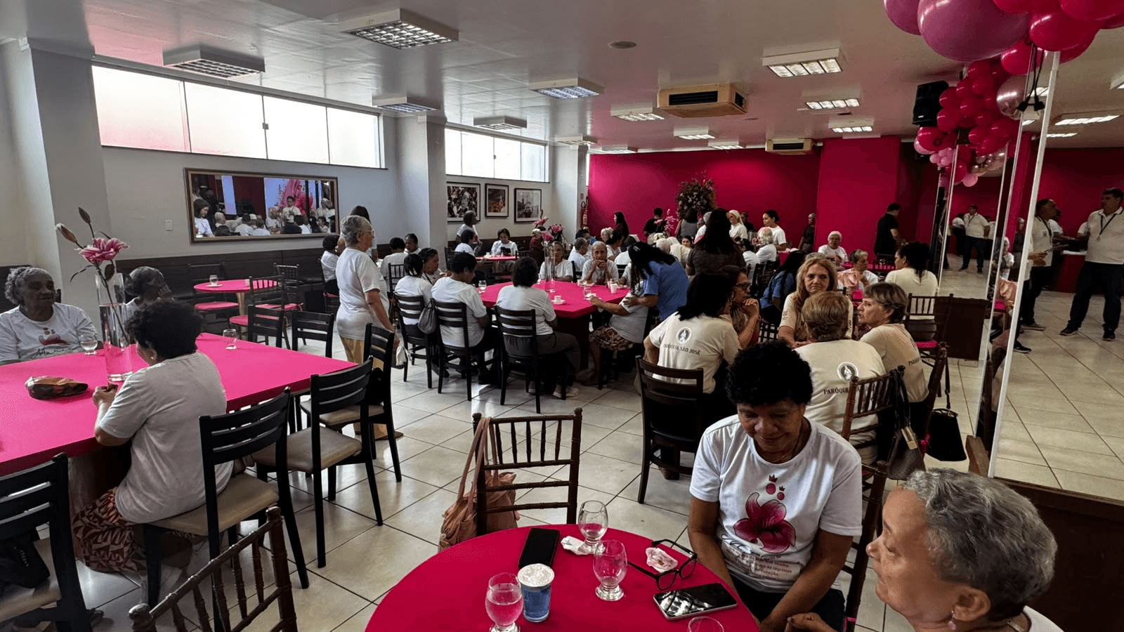 Manhã dos Eleitos: programação reúne idosos durante ação social promovida pela Diretoria da Festa de Nazaré