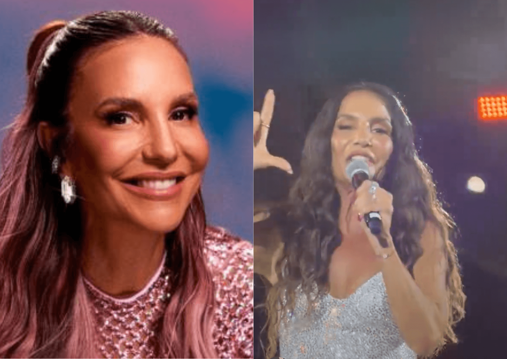Ivete Sangalo faz gesto de ‘L’ durante show e fãs gritam nome de Lula em BH