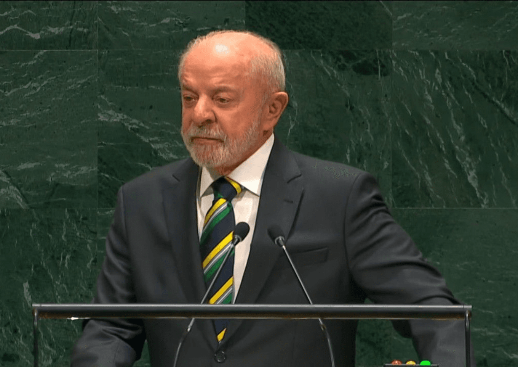 'Brasil não cabe no quintal de ninguém', diz Lula durante discurso na Assembleia Geral da ONU