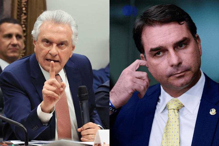 Caiado diz que Flávio Bolsonaro deve explicar ao Brasil elo com Daniel Vorcaro