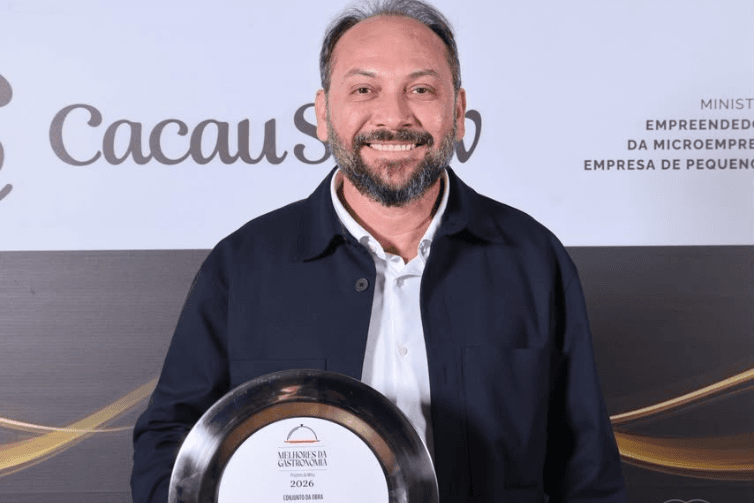 Chef Saulo Jennings recebe prêmio nacional por trajetória de valorização da gastronomia amazônica