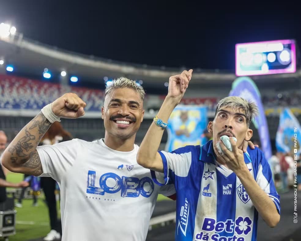 Marcinho, do Paysandu, posta mensagem para torcedor Daniel Pam Pam: "Estamos em oração"