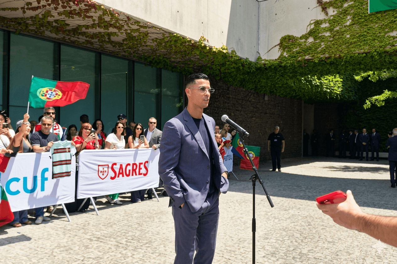Cristiano Ronaldo evita favoritismo, mas projeta Portugal forte na Copa: 'Os verdadeiros campeões aparecem quando aperta'