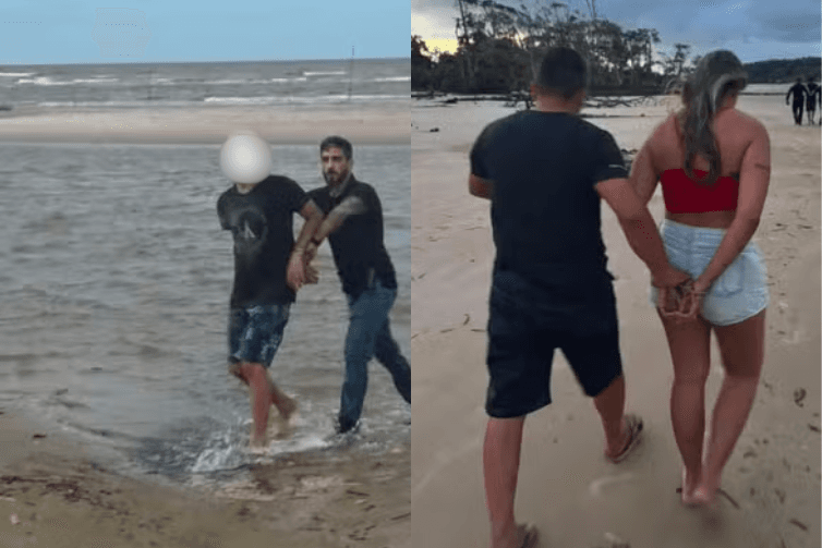 Casal suspeito de comandar tráfico de drogas por delivery é preso em operação no Marajó