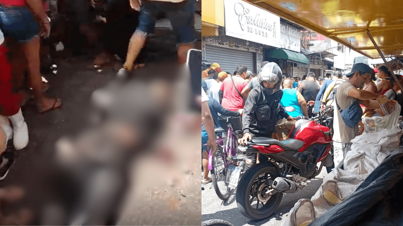 Tiroteio em feira 8 de Maio, em Icoaraci, deixa um morto e dois feridos