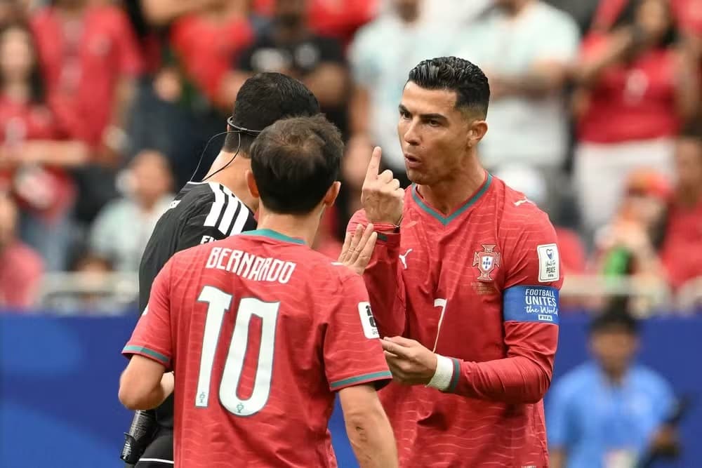 Cristiano Ronaldo passa em branco e Portugal cede empate histórico para a RD Congo na Copa