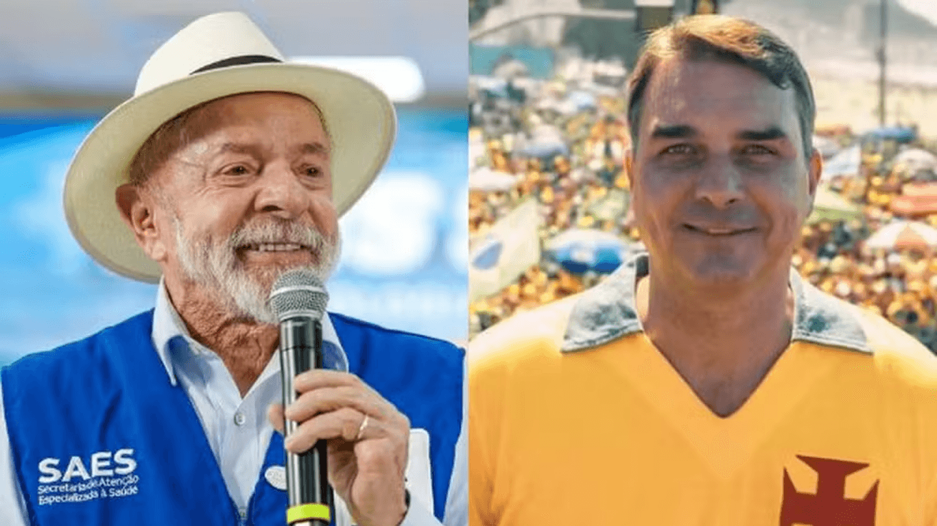 Datafolha: Lula mantém vantagem sobre Flávio Bolsonaro em cenários de 1º e 2º turno para a Presidência