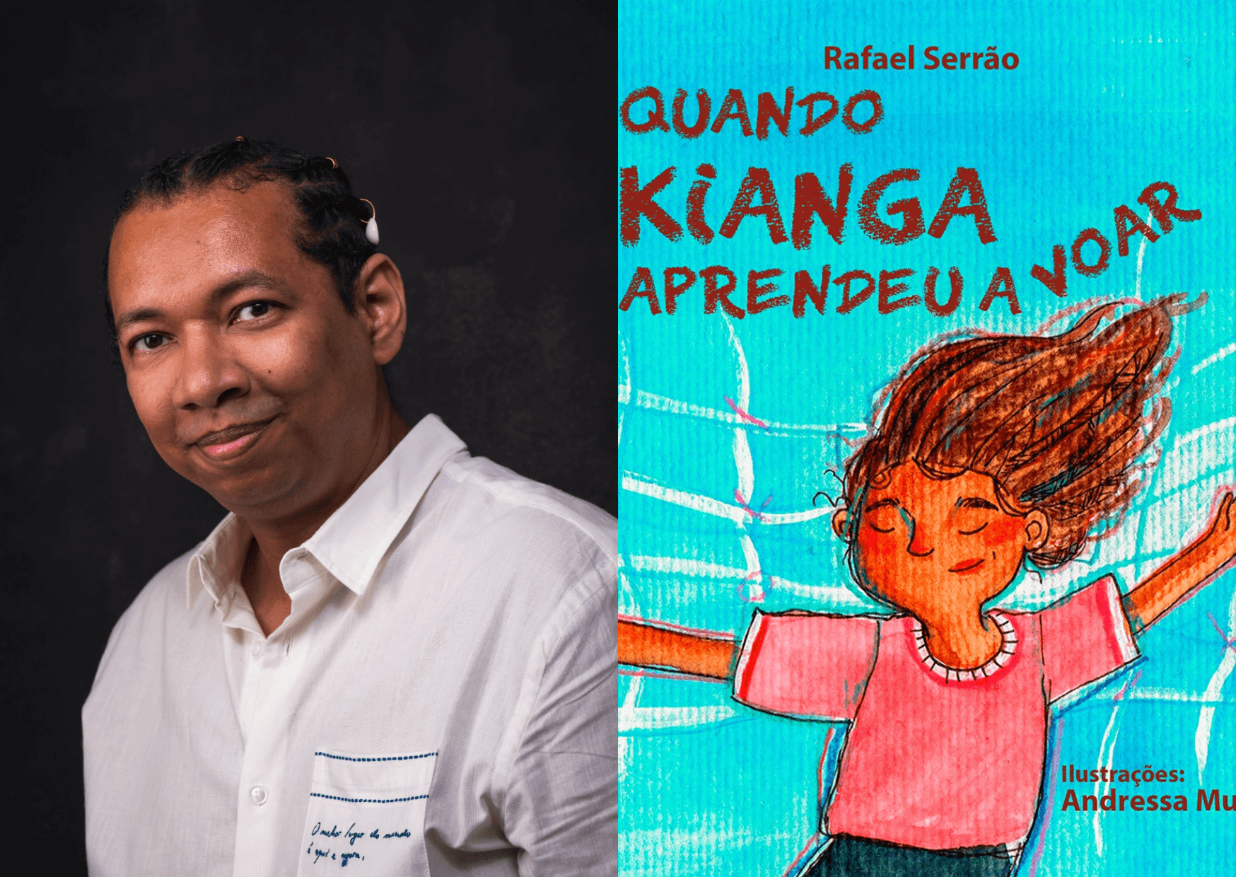 Livro infantil transforma sonhos de crianças negras em voo literário