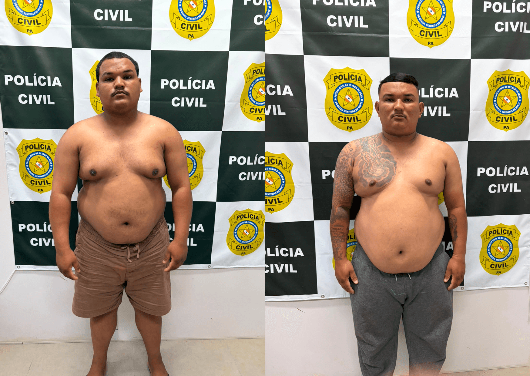 Irmãos são presos suspeitos de integrar grupo especializado em furtos de motocicletas em Belém