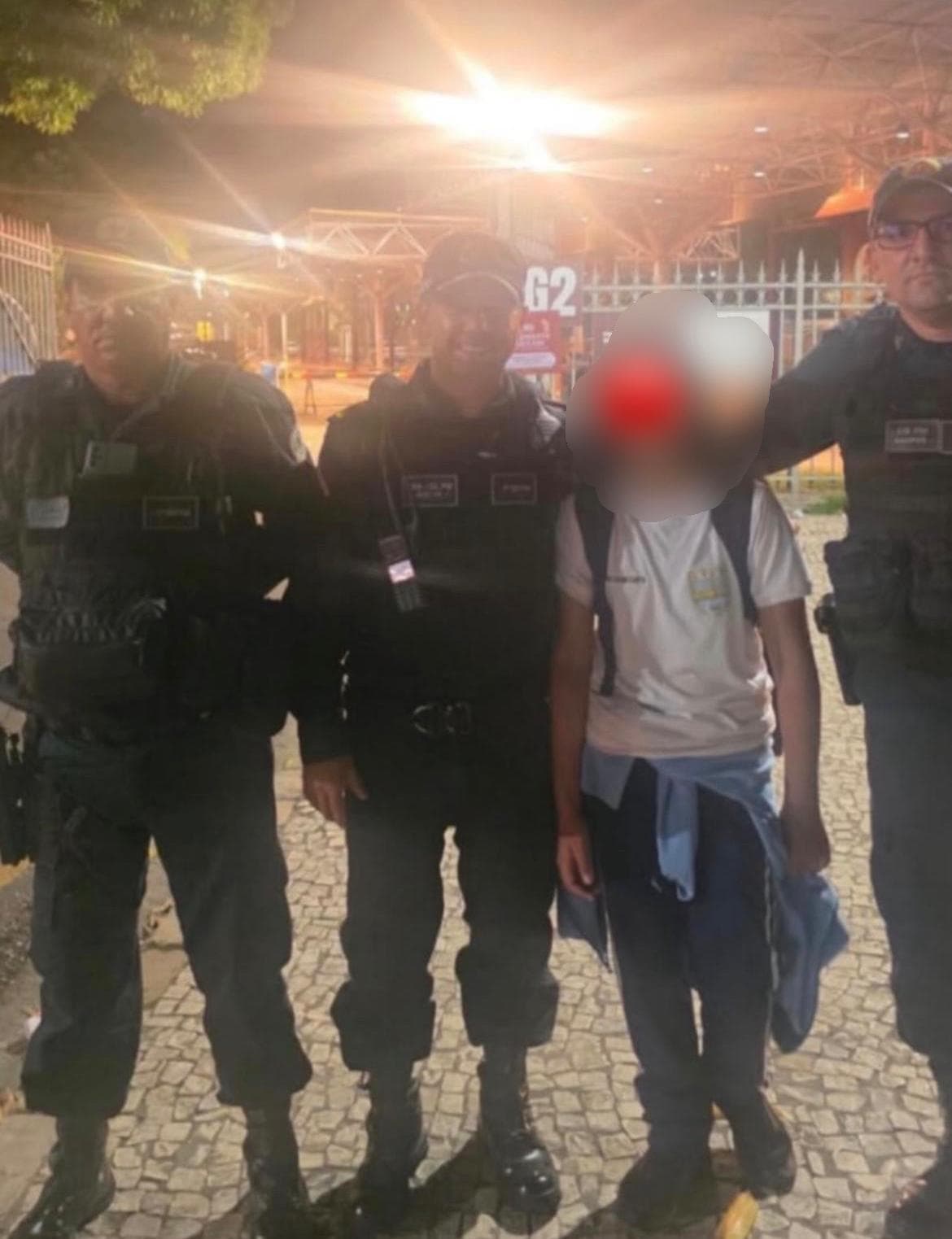 Menina de 11 anos que estava desaparecida é encontrada por policiais na Estação das Docas