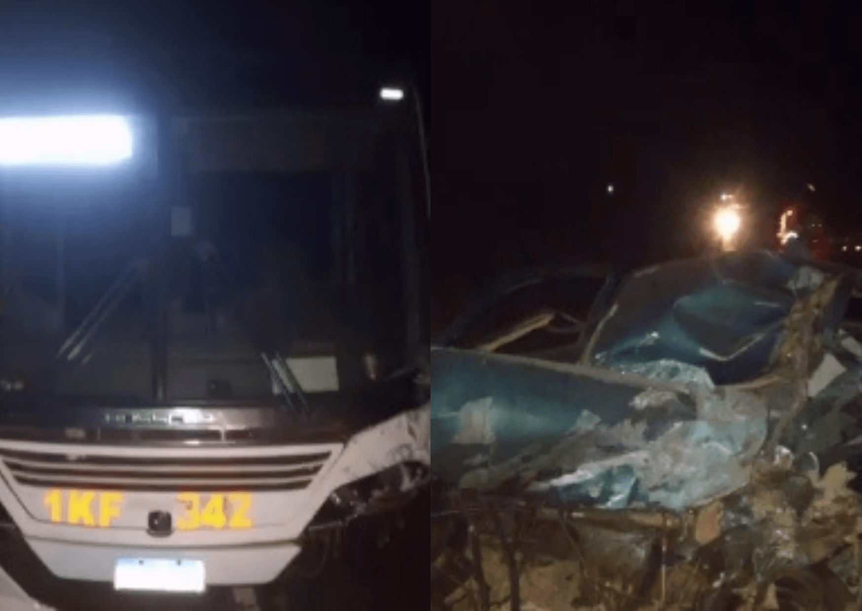 Acidente entre carro e ônibus deixa um morto na PA-160, em Parauapebas