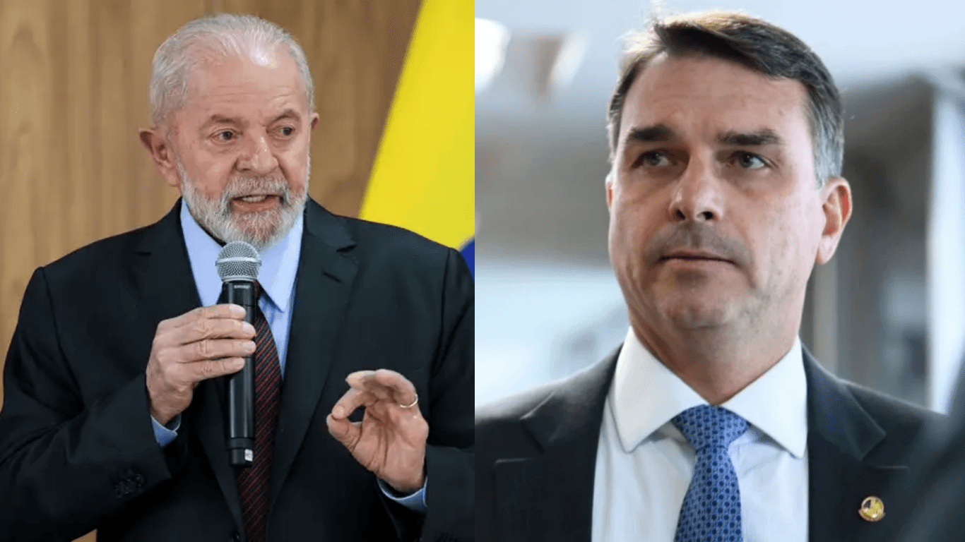 Pesquisa Nexus/BTG: Lula aparece com 40% e Flávio Bolsonaro tem 35% no 1º turno