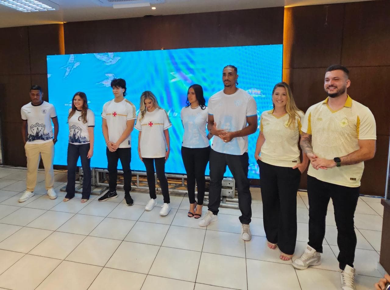 Círio de Nazaré 2026 une Remo, Paysandu, Tuna e Vasco em lançamento de mantos oficiais
