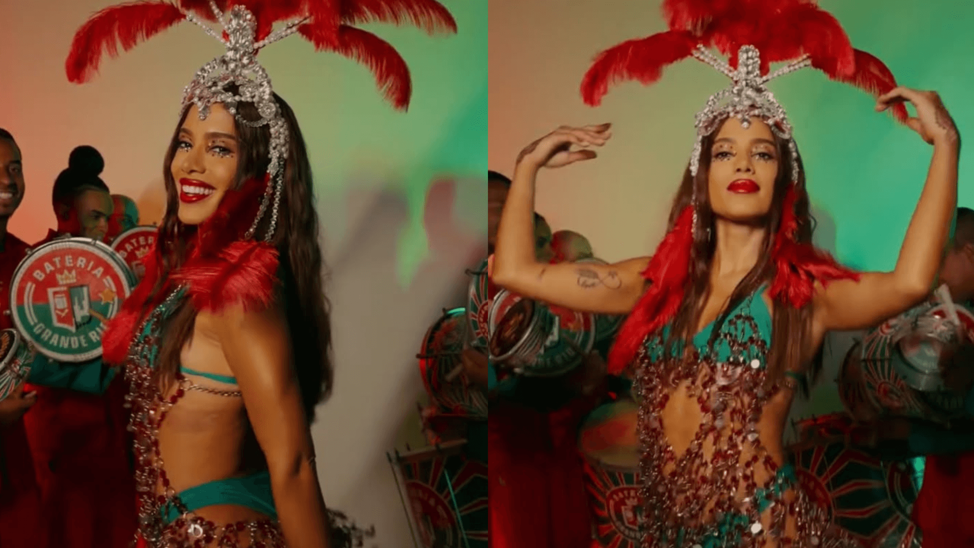 Anitta confirma que será rainha de bateria da Grande Rio e celebra com vídeo