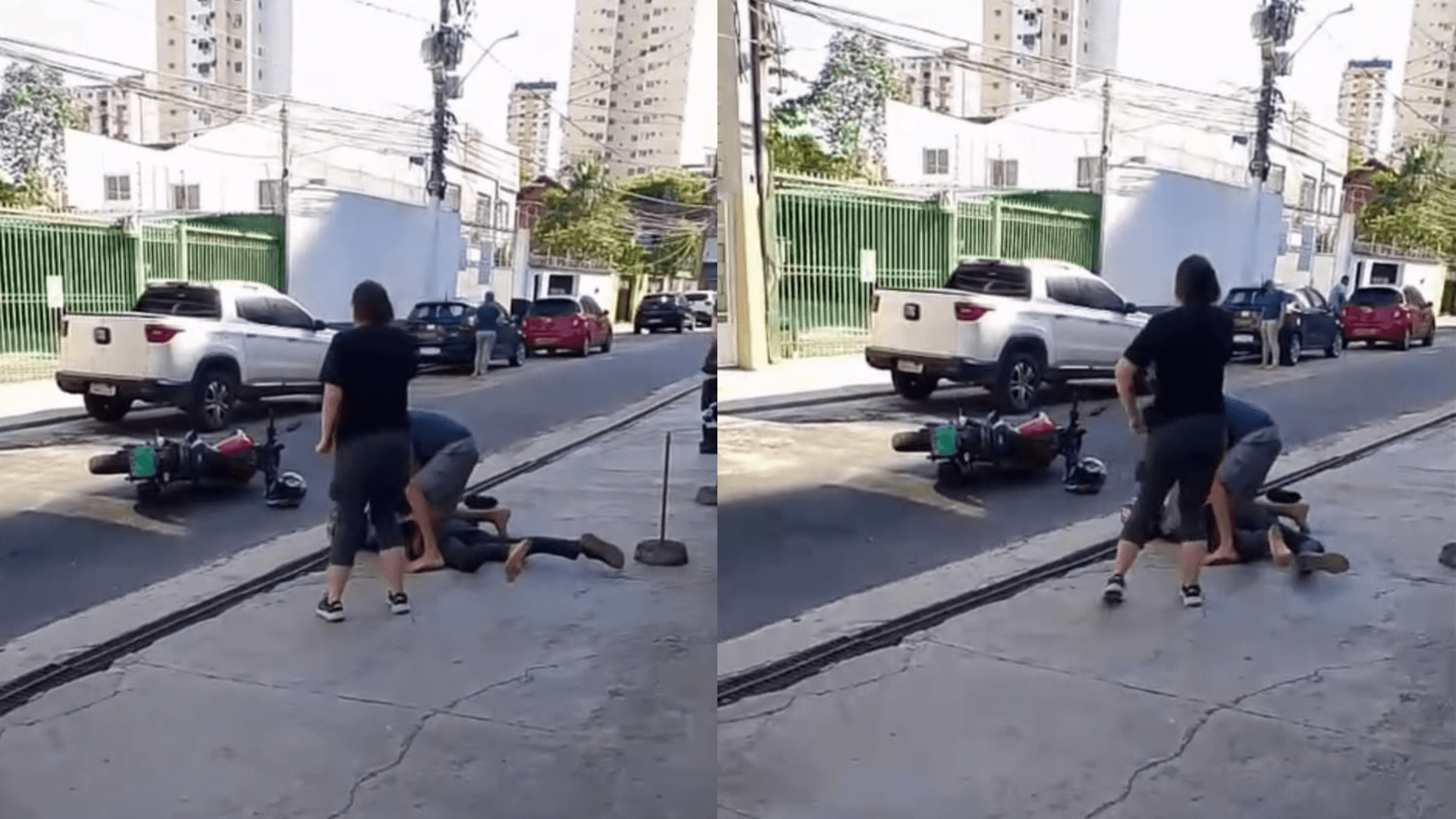 Assaltante é imobilizado por populares ao tentar roubar turista no centro de Belém