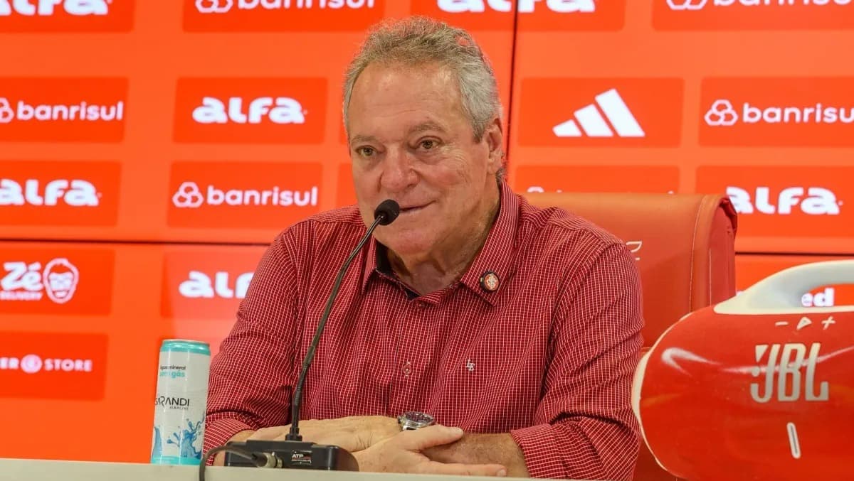 Abel Braga se envolve em polêmica durante coletiva de apresentação no Internacional: 'Time de viad#'