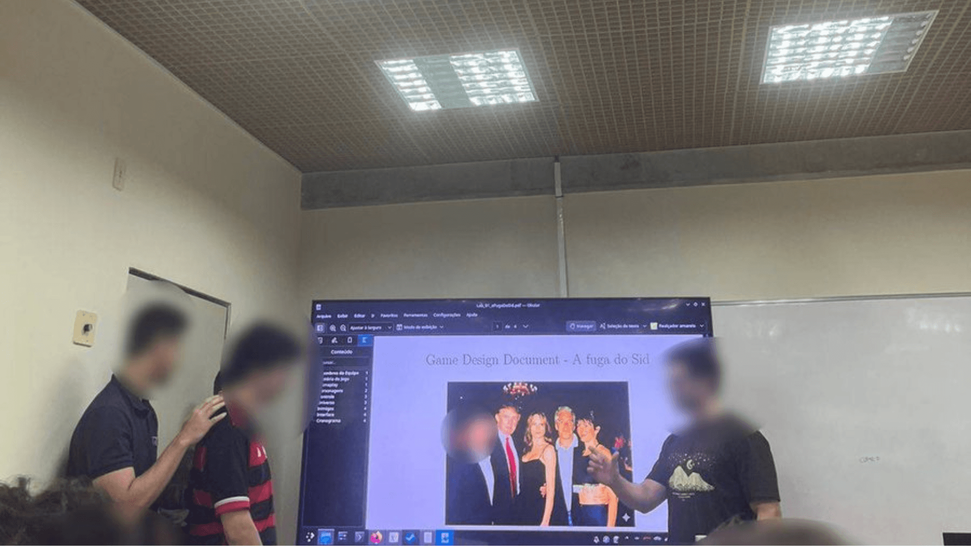 Alunos do ITA causam revolta ao apresentar game inspirado no caso Epstein
