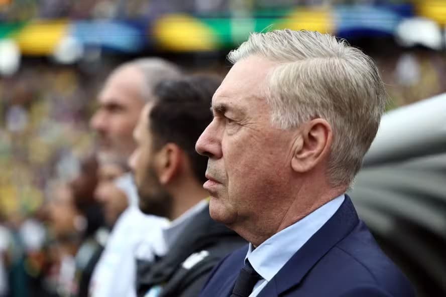 Ancelotti diz que decisão sobre Neymar será "100% profissional" e baseada apenas em desempenho