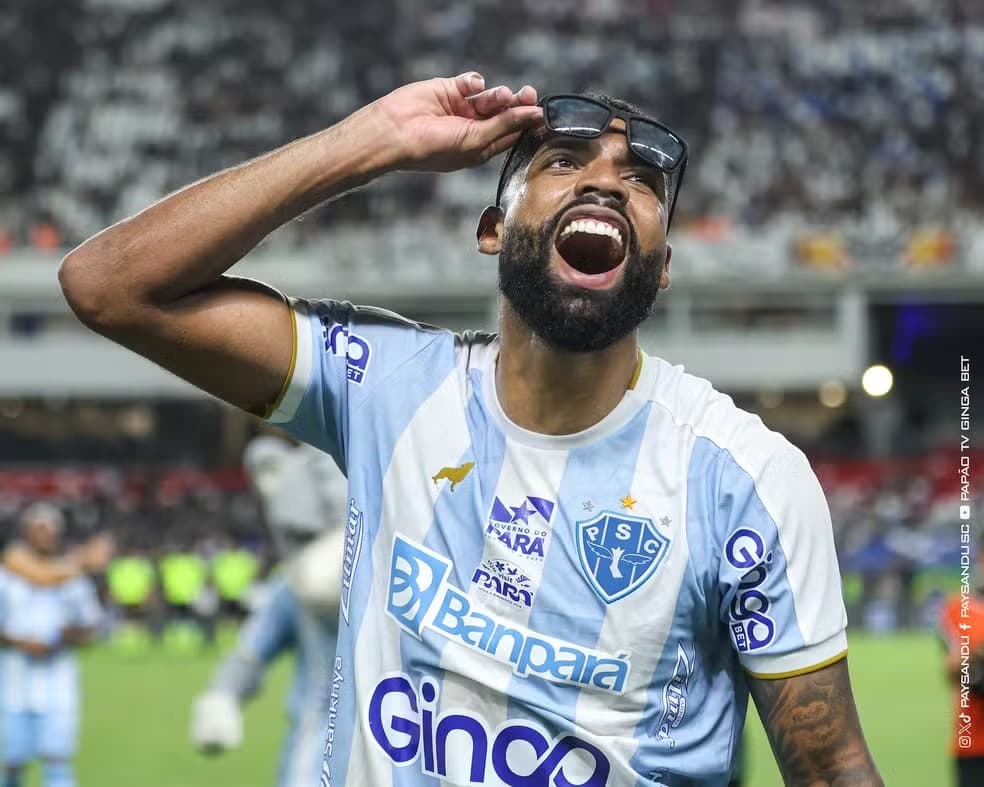 Após rescisão, Diogo Oliveira se despede do Paysandu: 'Fiel Bicolor é gigante'