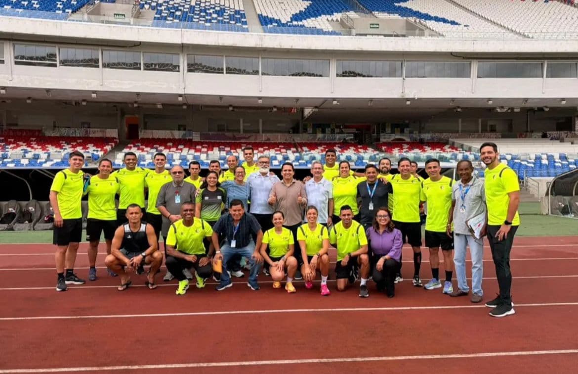 Árbitros paraenses realizam testes da CBF no Mangueirão para a temporada 2026