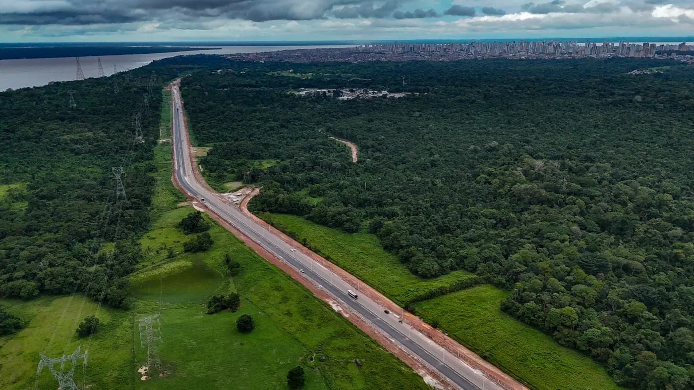 Avenida Liberdade será entregue nesta quinta (2) como corredor estratégico entre Belém e região metropolitana