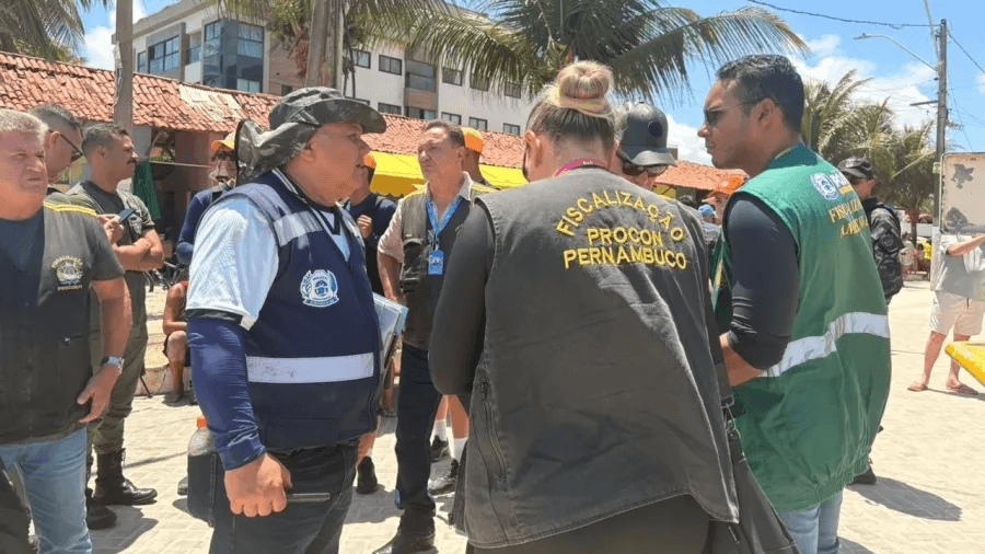 Barraca onde casal de turistas foi agredido em Porto de Galinhas é multada em R$ 12 mil pelo Procon