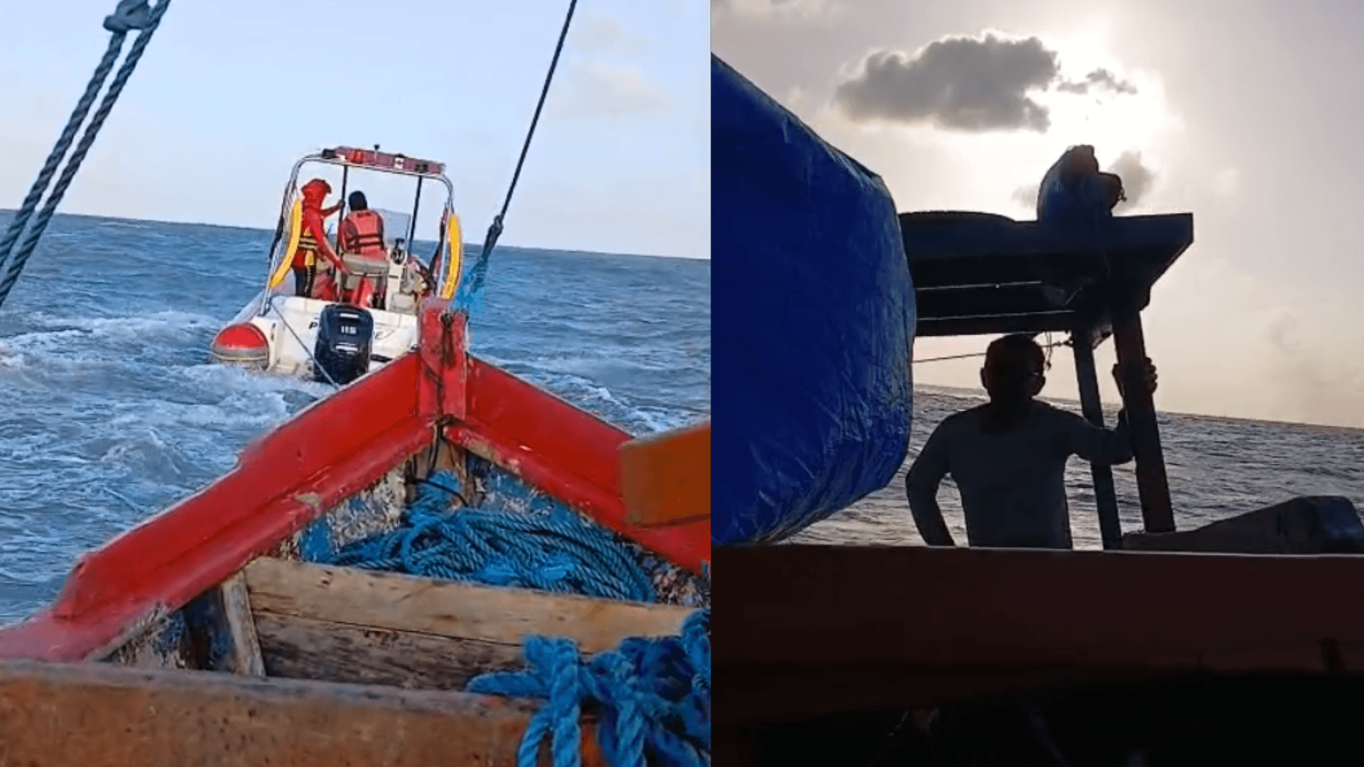 Bombeiros resgatam tripulantes após embarcação ficar à deriva em Salinópolis