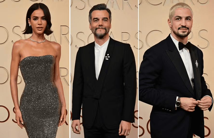 Brasil no Oscar 2026: confira imagens de elenco de 'O agente secreto' e Bruna Marquezine no tapete vermelho da premiação