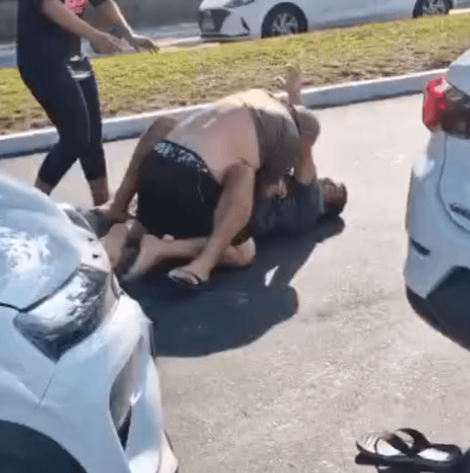 Briga de trânsito é registrada na avenida Júlio César, em Belém; veja vídeo