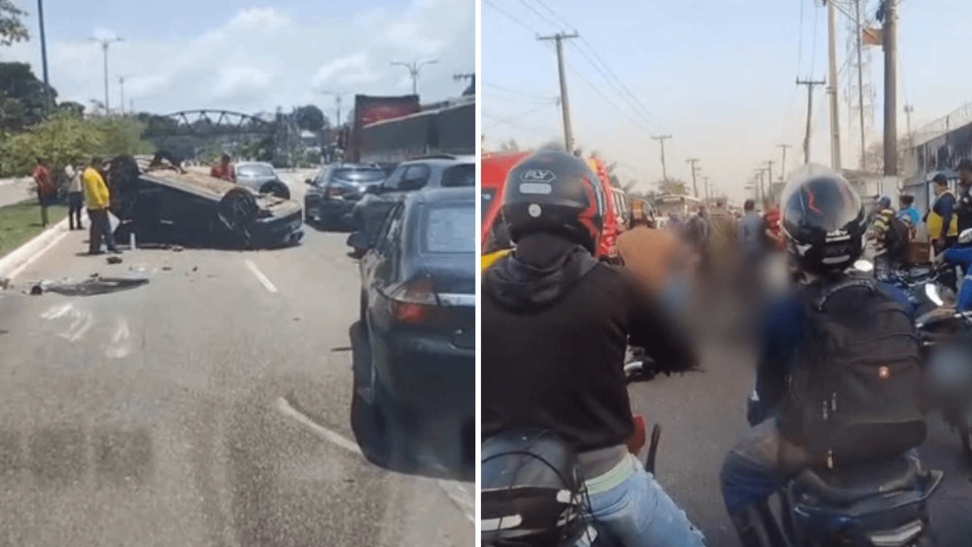 Todo cuidado é pouco: Belém enfrenta dia de acidentes e caos no trânsito nesta terça-feira
