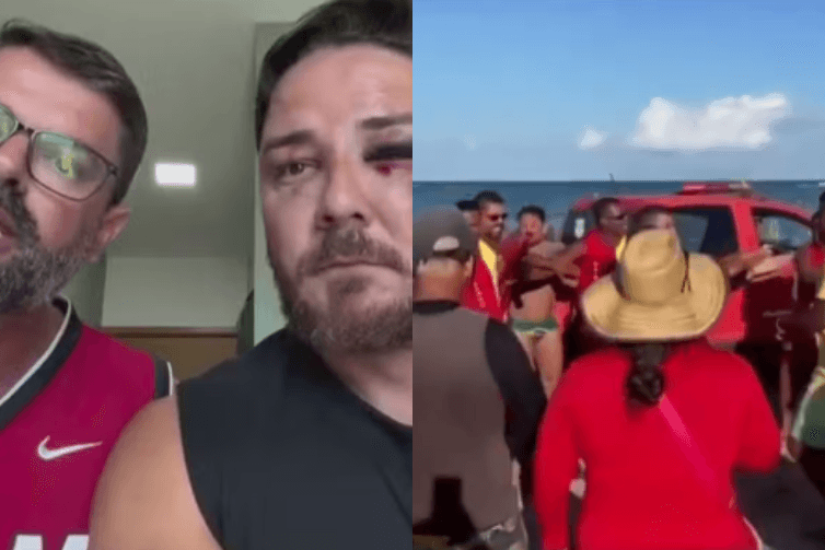 Casal agredido em Porto de Galinhas se pronuncia após episódio de violência: 'Espero nunca mais voltar'