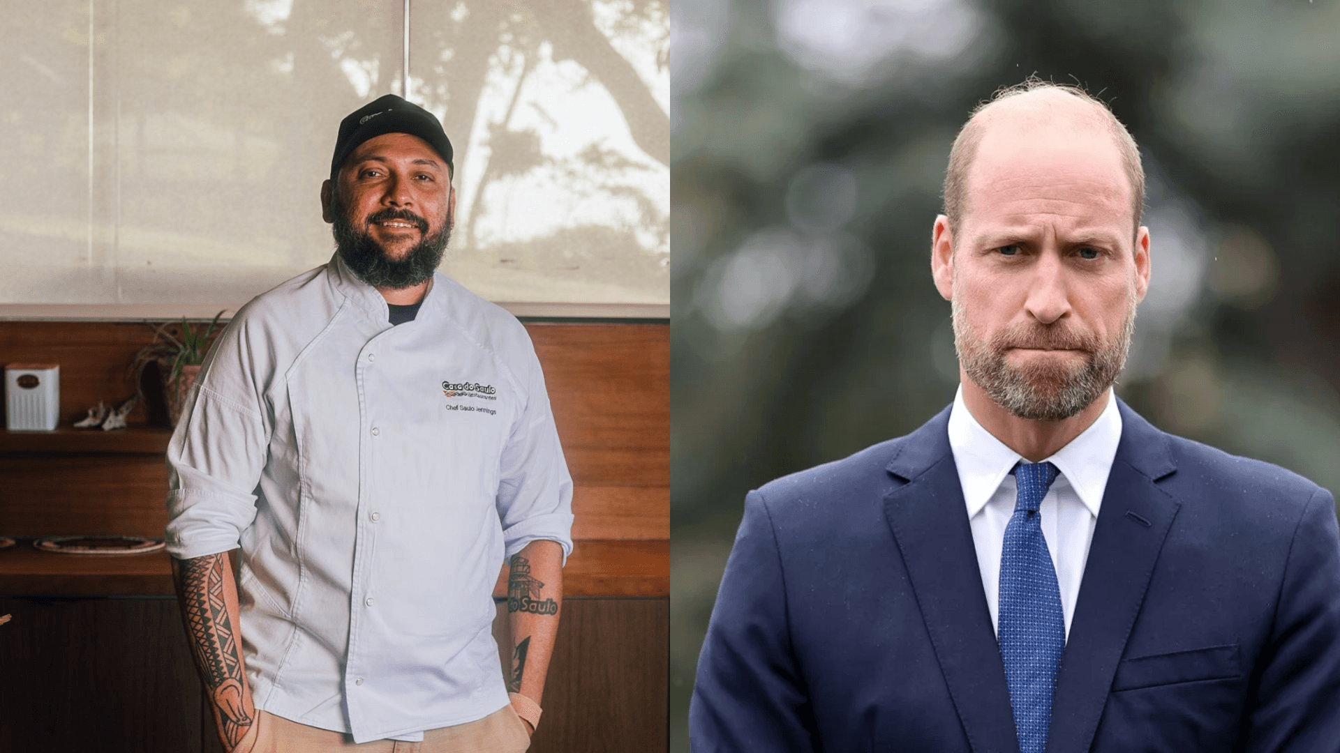 Chef Saulo rejeita convite para assinar jantar do príncipe William: "Não deixaria de cozinhar com os peixes da Amazônia"
