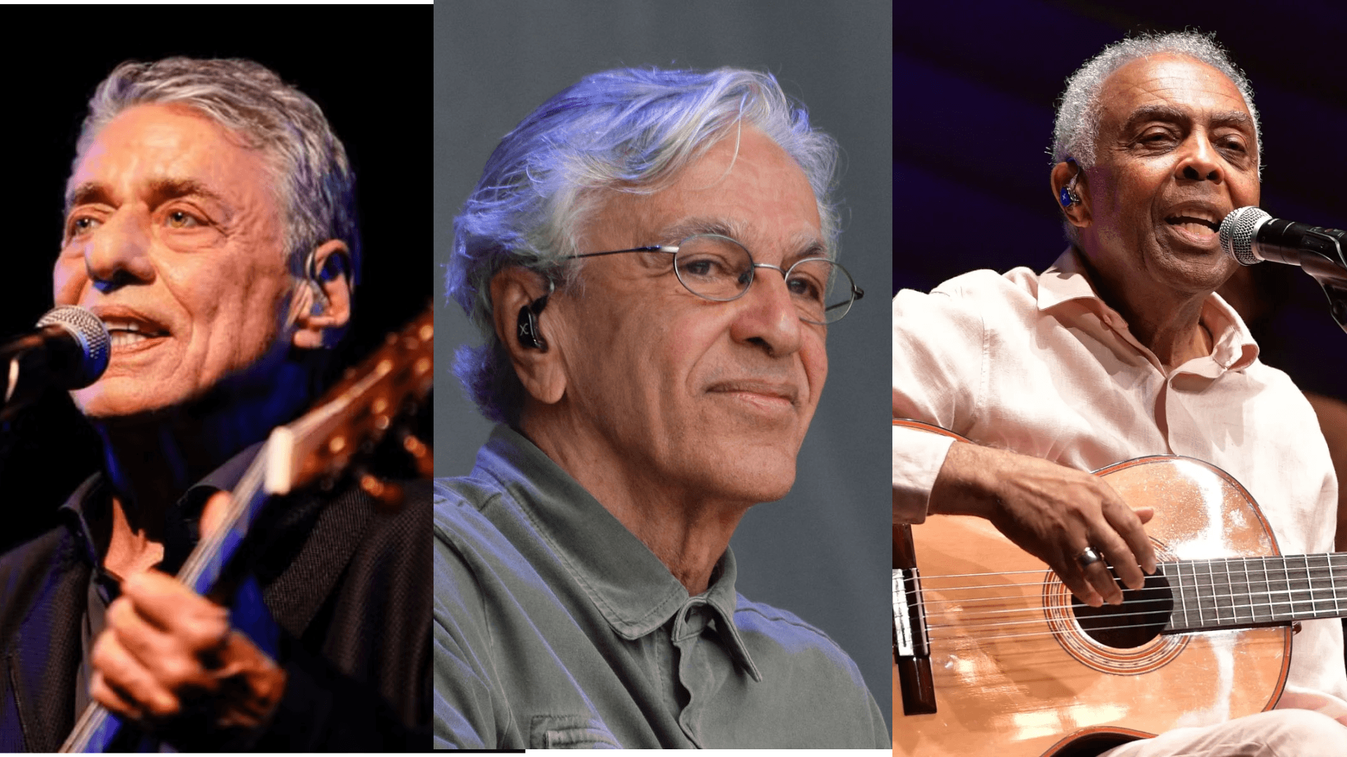 Chico Buarque, Caetano e Gil se unem a ato no Rio contra PEC da Blindagem e PL da Anistia