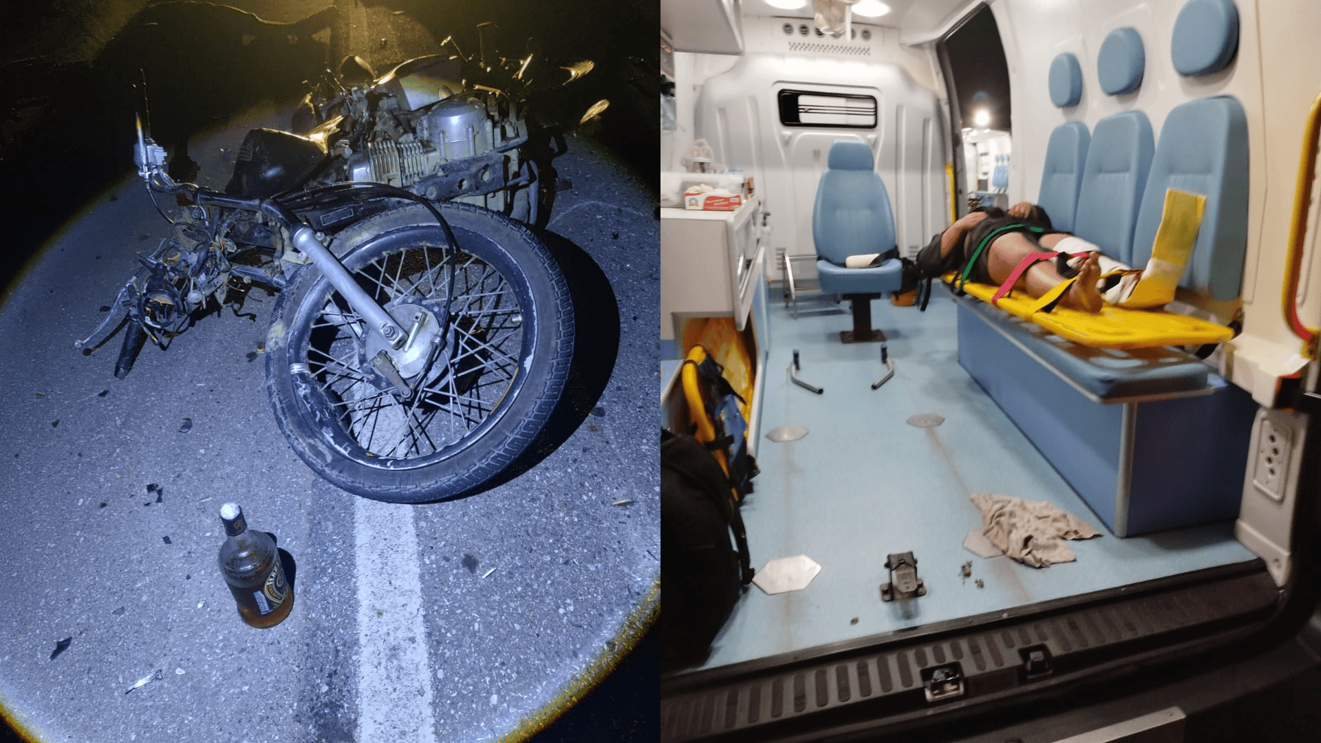 Vídeo: Colisão entre duas motocicletas deixa quatro mortos e um ferido na estrada de acesso a Óbidos