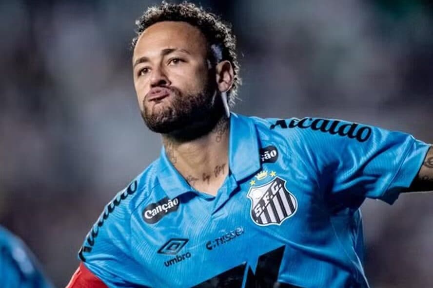 Com 3 gols, Neymar faz primeiro hat-trick desde 2022 e ajuda o Santos a fugir do Z-4