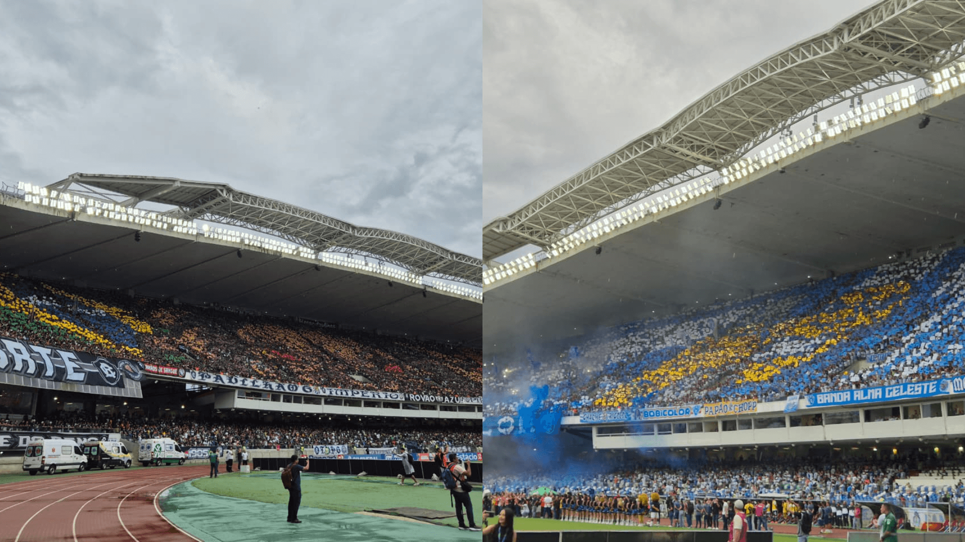 Com duelo de mosaicos, torcidas estremecem o Mangueirão no primeiro clássico RexPa do ano