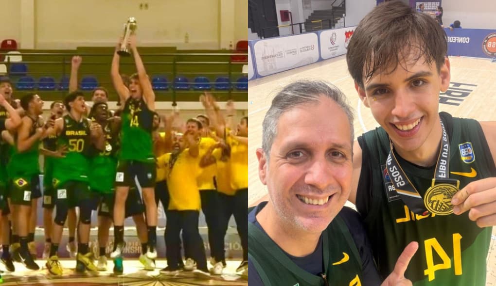 Com protagonismo de paraense, Brasil é campeão invicto do Sul-Americano Sub-17 de Basquete