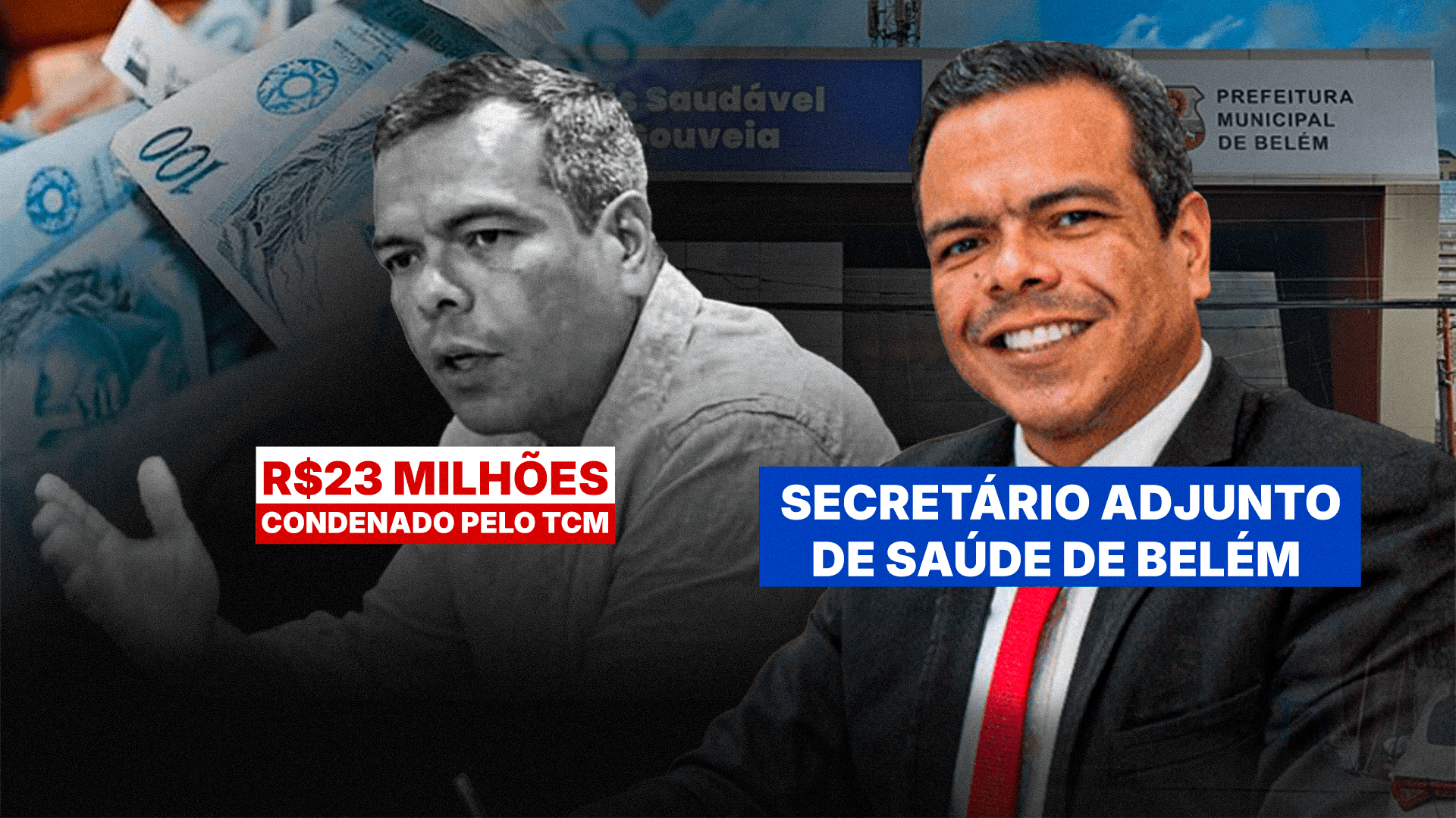 Condenado pelo TCM a devolver R$ 23 milhões aos cofres públicos de Belém, Lélio Costa assume secretaria adjunta da Saúde da gestão Normando