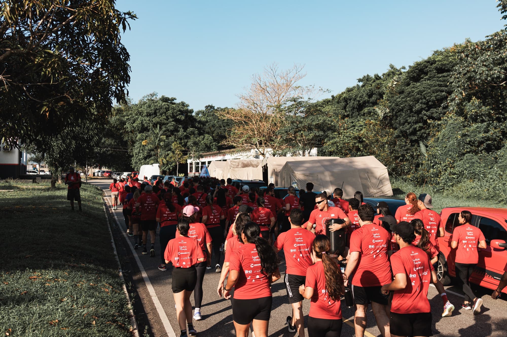 Corrida em homenagem a Nossa Senhora de Nazaré reúne mais de 500 participantes em Belém