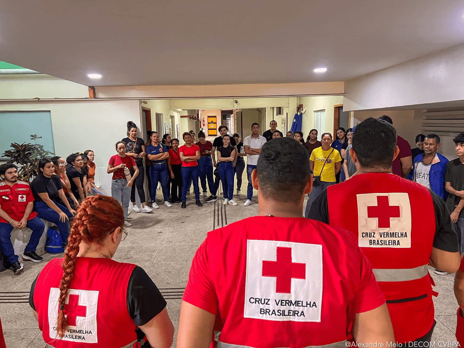 Cruz Vermelha abre inscrições para voluntários no Círio 2025 em Belém