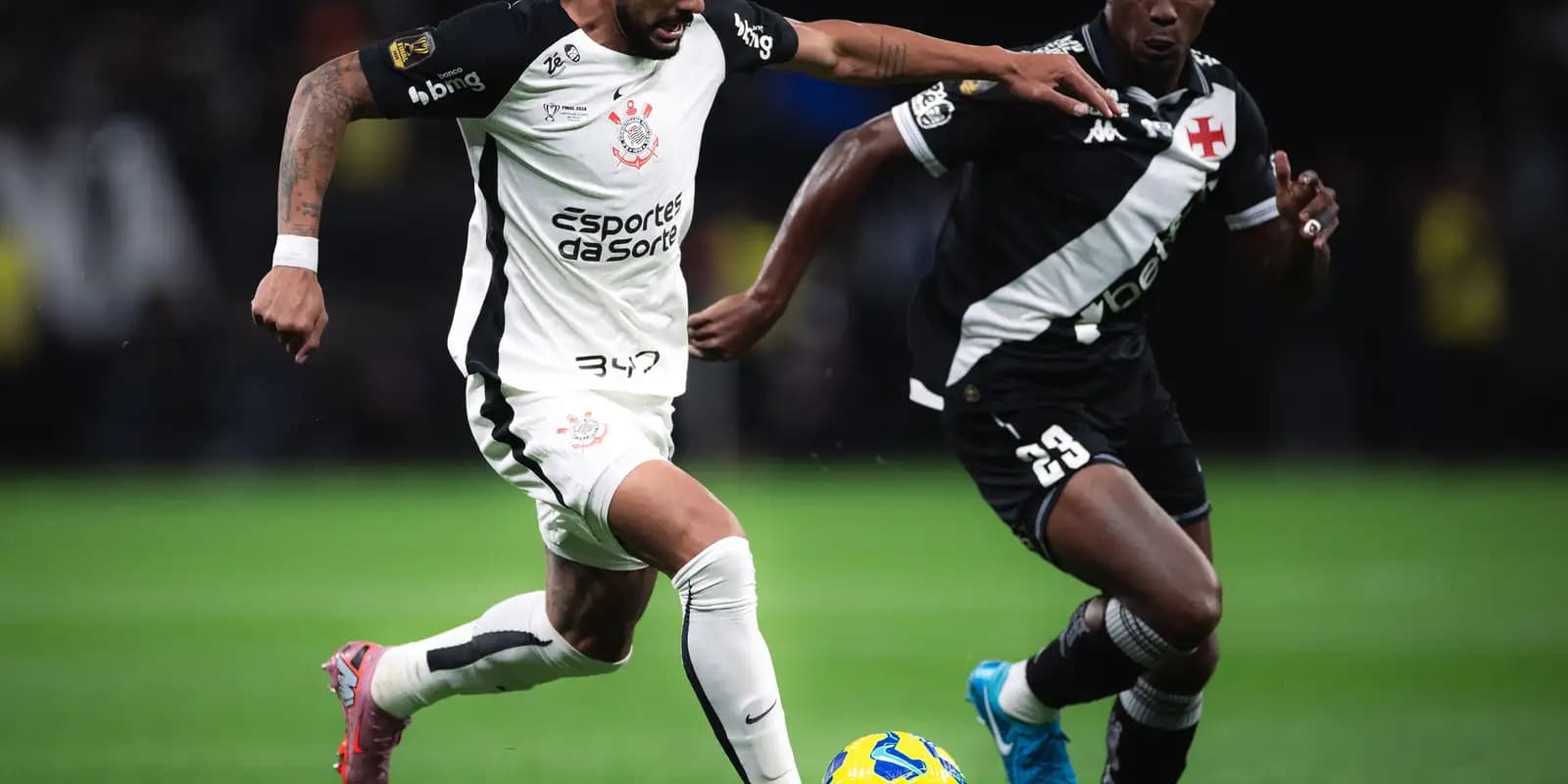 Decisão da Copa do Brasil será no Maracanã após empate sem gols entre Vasco e Corinthians na partida de ida