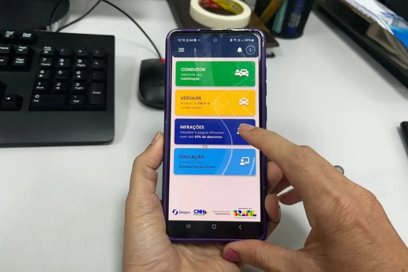 Detran-PA digitaliza indicação de real infrator e permite serviço 100% online pelo aplicativo CNH do Brasil