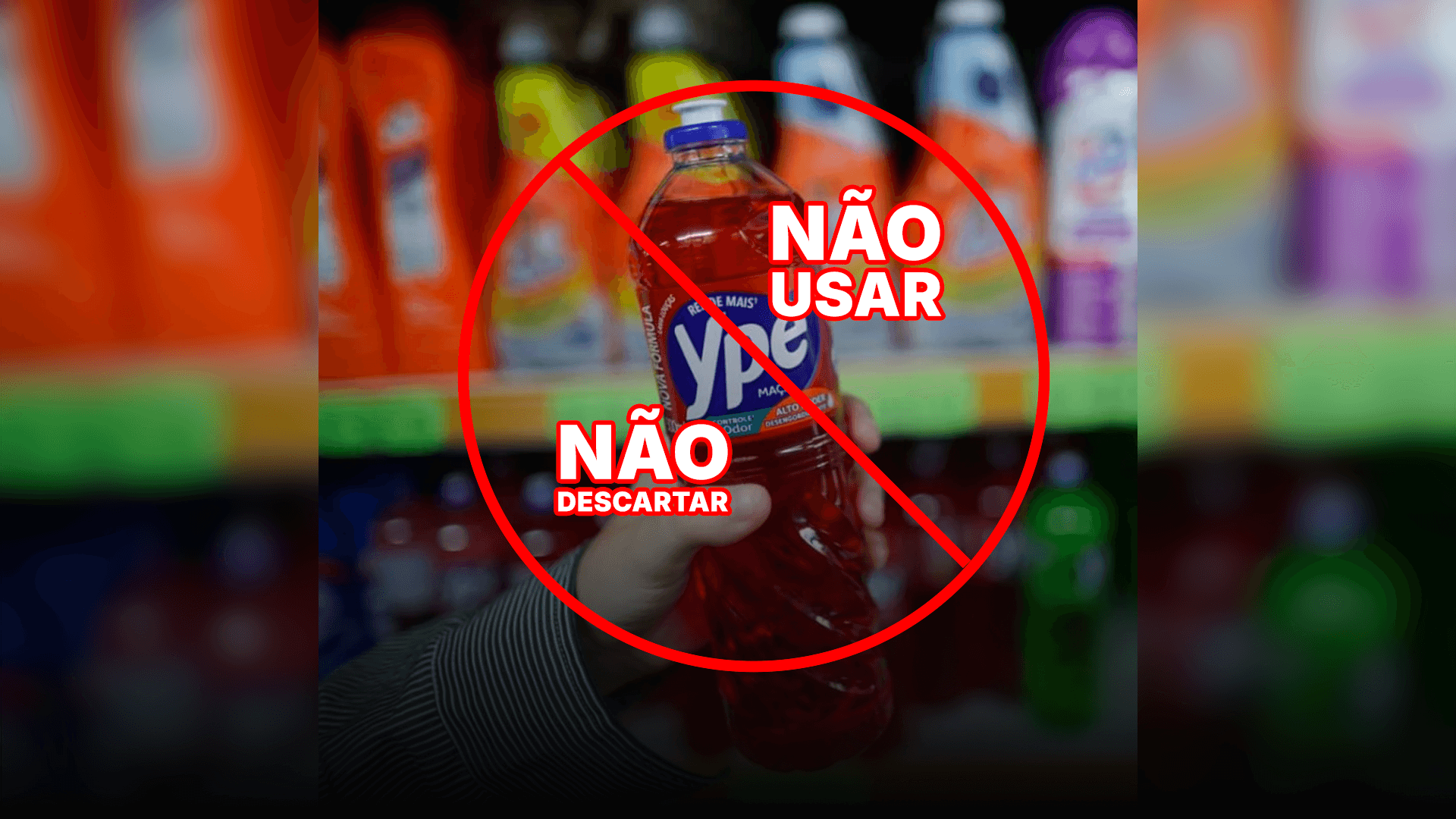 Em novo comunicado, Ypê orienta consumidores a não usar nem descartar produtos de lote 1