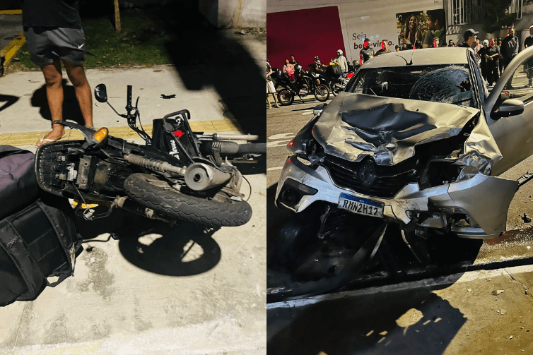 Entregadora morre atropelada em acidente violento em Belém; motorista envolvido foi preso com drogas