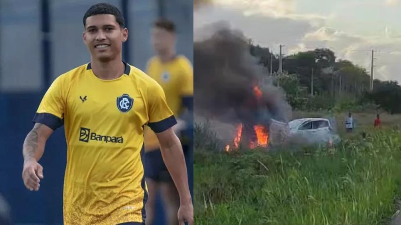 Ex-atacante do Remo sofre grave acidente de carro na BR-101 nesta terça de Carnaval