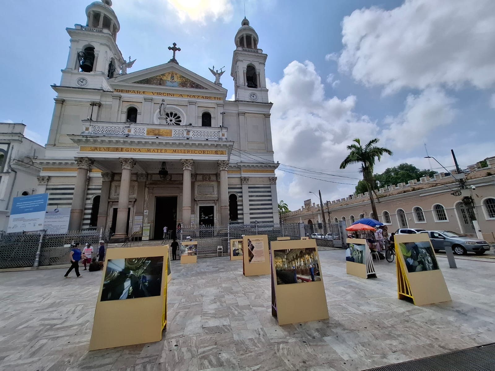 Exposição mostra bastidores do restauro da Basílica Santuário de Nazaré