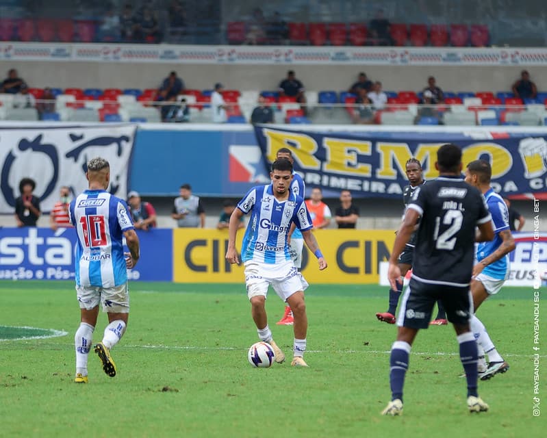 Expulsão e confusão: Paysandu e Remo empatam no primeiro RexPa da temporada