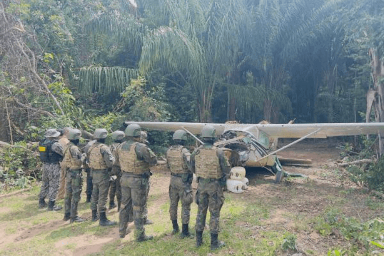 FAB intercepta aeronave da Venezuela na reserva indígena Yanomami