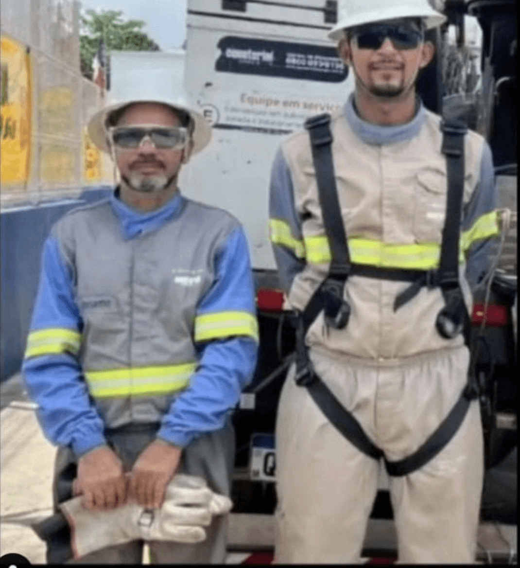 Famílias cobram justiça uma semana após queda de trabalhadores durante serviço na rede elétrica em Ananindeua