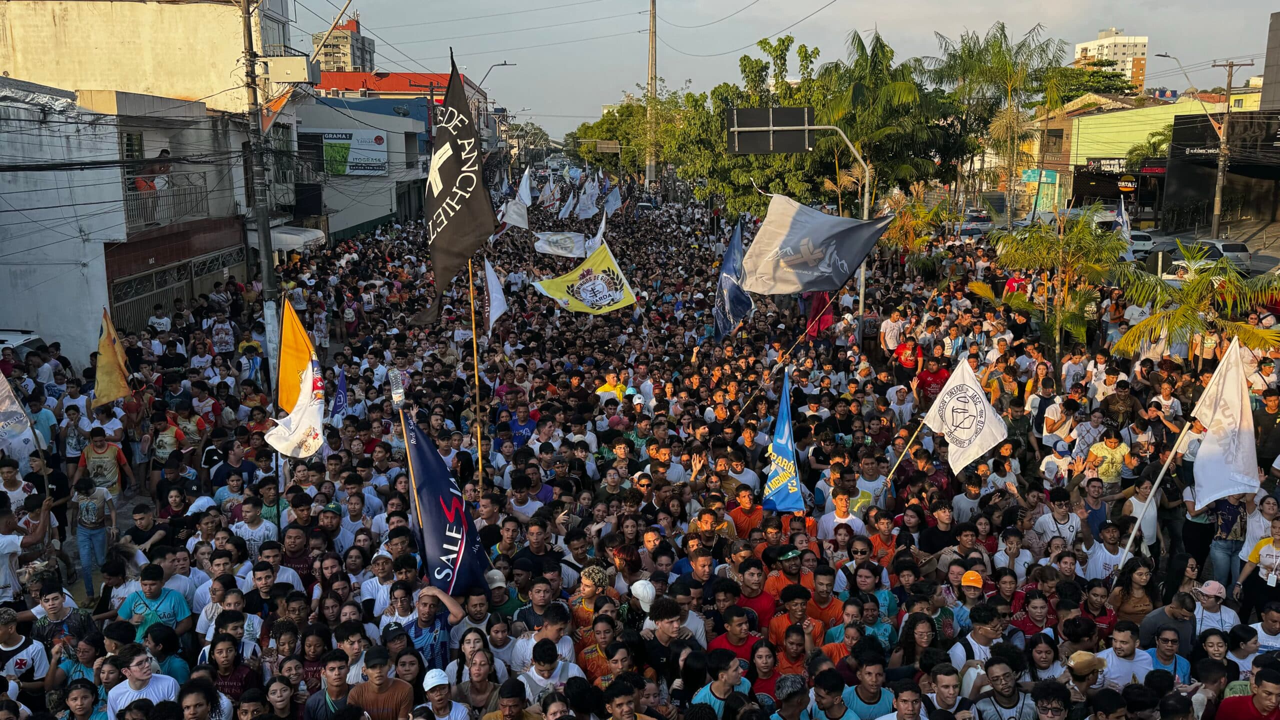 Fé e alegria marcam a 23ª Romaria da Juventude, que deve reunir 60 mil jovens em Belém